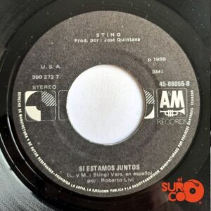 Disco de Vinilo Sting - We’ll Be Together / Si Estamos Juntos Vinyl Record