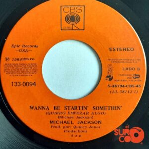 Disco de Vinilo Michael Jackson - State Of Shock / Wanna Be Startin’ Something’ Vinyl Record