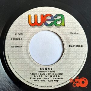 Disco de Vinilo Luis Miguel - Ahora Te Puedes Marchar / Sunny Vinyl Record