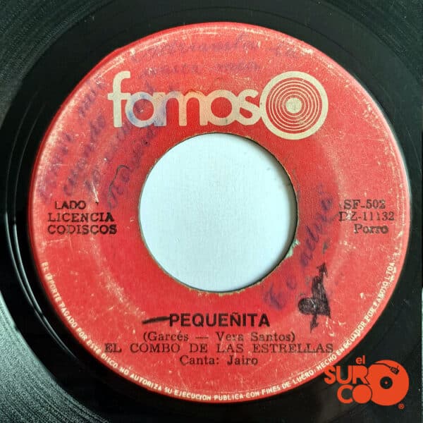 Disco de Vinilo El Combo De Las Estrellas - Los Camarones / Pequeñita Vinyl Record