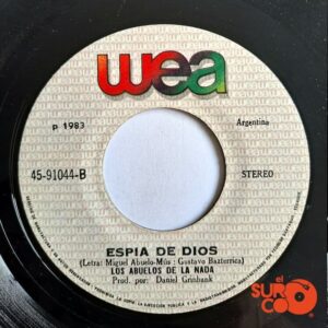 Disco de Vinilo Los Abuelos De La Nada - Mil Horas / Espía De Dios Vinyl Record