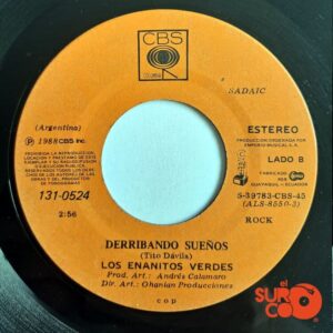 Disco de Vinilo Los Enanitos Verdes - Por El Resto / Derribando Sueños Vinyl Record