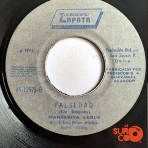 Disco de Vinilo Margarita Lugue - Chofercito Carretero / Falsedad Vinyl Record