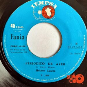 Disco de Vinilo Héctor Lavoe - Isla Del Encanto / Periódico De Ayer Vinyl Record