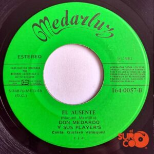 Disco de Vinilo Don Medardo Y Sus Players - A Mi Lindo Ecuador / El Ausente Vinyl Record