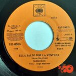 Disco de Vinilo Ilegales - Ella Saltó Por La Ventana / Todo Lo Que Digaís Que Somos Vinyl Record