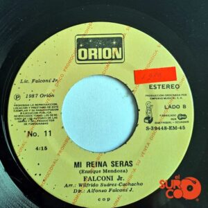 Disco de Vinilo Orquesta Falconí Jr - Cariño Mío / Mi Reina Serás Vinyl Record