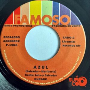 Disco de Vinilo Kurare - Oh Si / Azul Vinyl Record