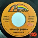 Disco de Vinilo Lizandro Meza - De Terciopelo Negro (Si Tu Me Olvidas) / Guayabita Madura Vinyl Record