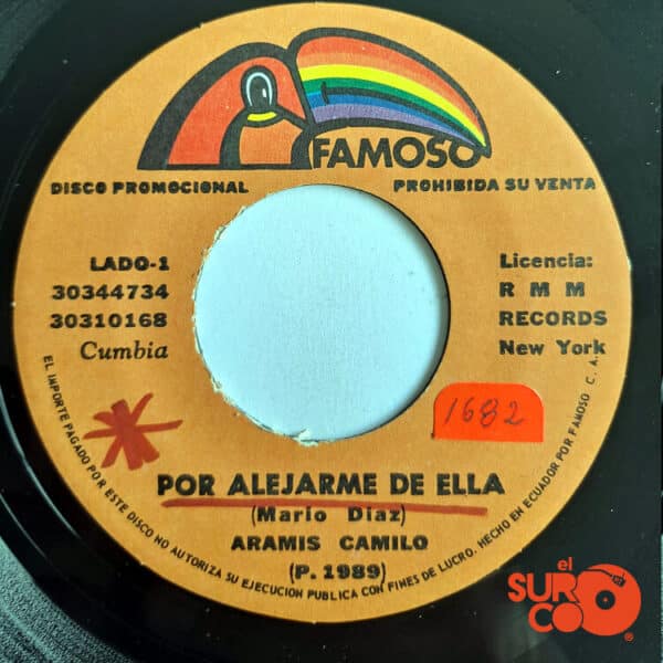 Disco de Vinilo Aramis Camilo - Candela Pa Lo Pie / Por Alejarme De Ella Vinyl Record