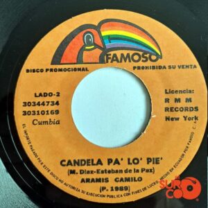 Disco de Vinilo Aramis Camilo - Candela Pa Lo Pie / Por Alejarme De Ella Vinyl Record