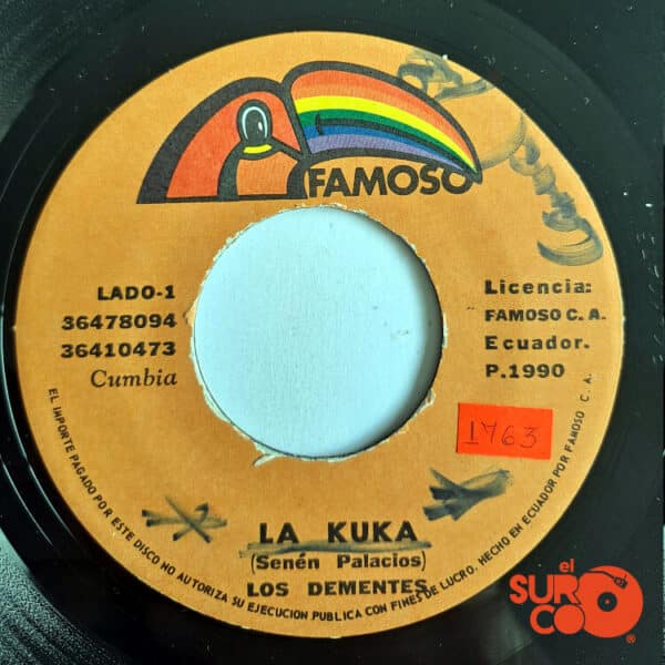 Disco de Vinilo Los Dementes - La Kuka / La Tierra Vinyl Record