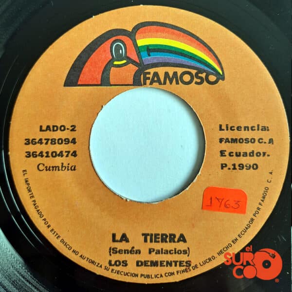 Disco de Vinilo Los Dementes - La Kuka / La Tierra Vinyl Record