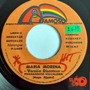 Disco de Vinilo Janibell - Juana La Cubana / María Morena Vinyl Record