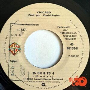 Disco de Vinilo Chicago - Will You Still Love Me / 25 Or 6 To 4 Vinyl Record