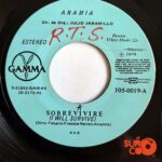 Disco de Vinilo Anamia - Sobreviviré / No Me Digas Más Vinyl Record