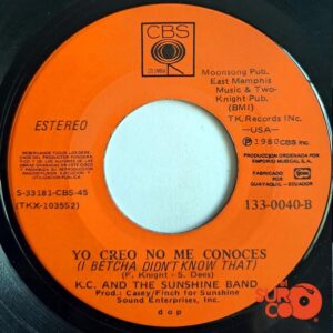 Disco de Vinilo Kc & The Sunshine Band - Please Don’t Go / I Betcha Didn’t Know That Vinyl Record
