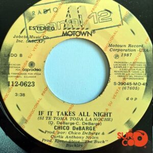 Disco de Vinilo Chico Debarge - Talk To Me / If It Takes All Night Vinyl Record