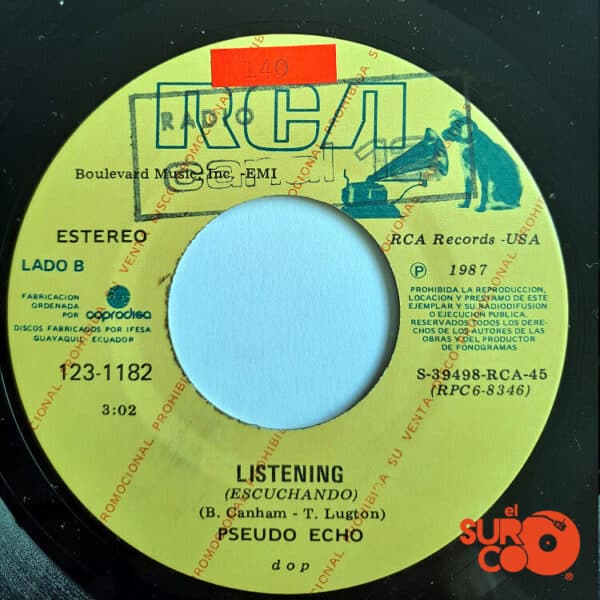 Disco de Vinilo Pseudo Echo - Funky Town / Listening (Promocional) Vinyl Record