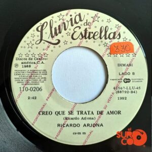 Disco de Vinilo Ricardo Arjona - Jesús Verbo No Sustantivo / Creo Que Se Trata De Amor (Promocional) Vinyl Record