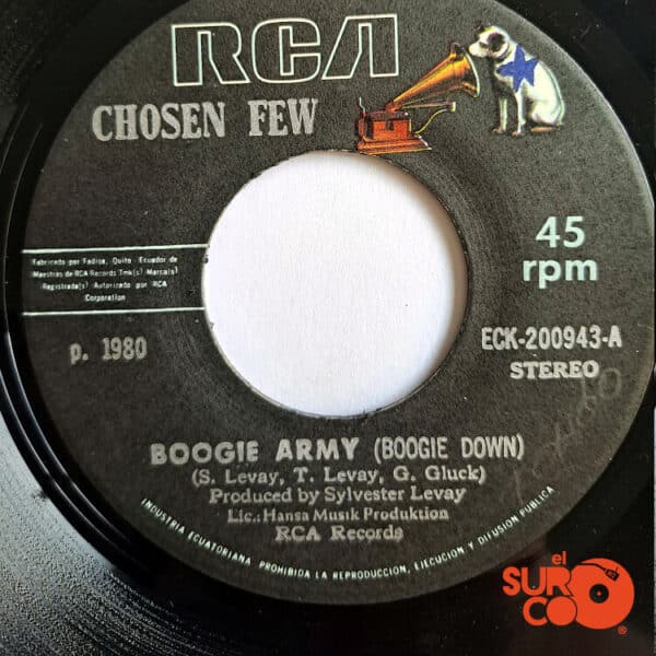 Disco de Vinilo Chosen Few - Boogie Army / Seet Nothings Vinyl Record