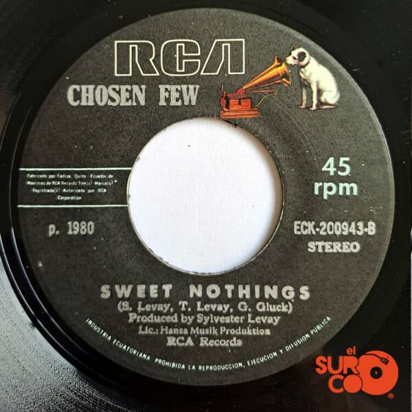 Disco de Vinilo Chosen Few - Boogie Army / Seet Nothings Vinyl Record