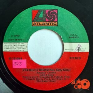 Disco de Vinilo Gerardo - Intro / Ven Michu Michu Vinyl Record