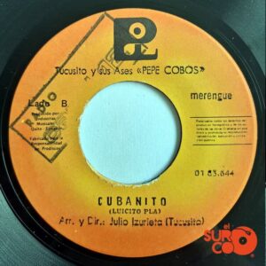Disco de Vinilo Tucusito Y Sus Ases - El Tumba Hembra / Cubanito Vinyl Record