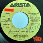 Disco de Vinilo Jermaine Jackson - Lonely Won’t Leave Me Alone / Do You Remember Me? (Promocional) Vinyl Record