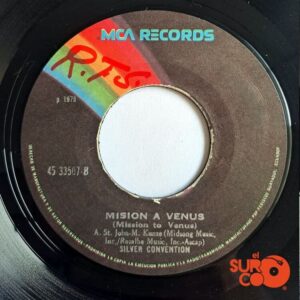 Disco de Vinilo Silver Convention - Spend The Night With Me / Mission To Venus Vinyl Record