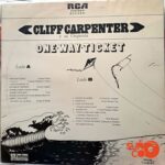 Disco de Vinilo Cliff Carpenter - One Way Ticket Vinyl Record