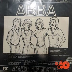 Disco de Vinilo Amazing Pop Machine - Los Grandes Éxitos De Abba Vinyl Record