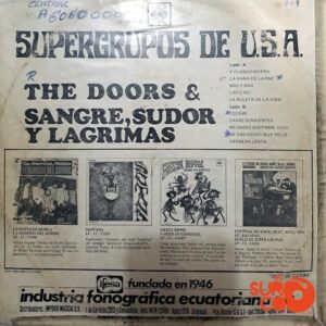 Disco de Vinilo The Doors - Super Grupos De Usa Vinyl Record