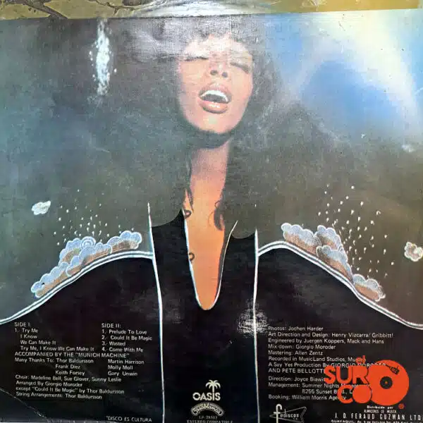 Disco de Vinilo Donna Summer - Trilogía Del Amor Vinyl Record