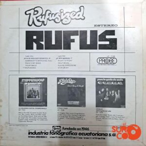Disco de Vinilo Rufus - Rufusized Vinyl Record