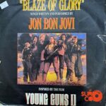 Disco de Vinilo Bon Jovi - Blaze Of Glory Vinyl Record