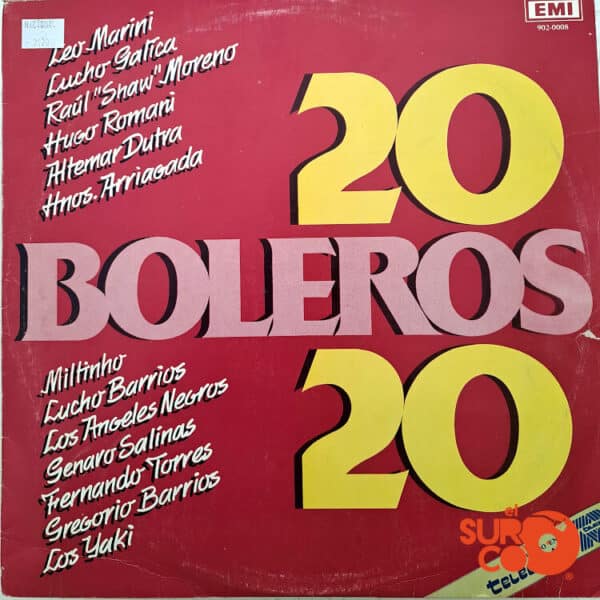 Disco de Vinilo Varios - 20 Boleros 20 Vinyl Record