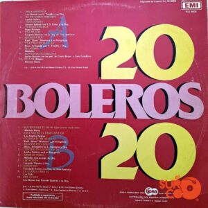Disco de Vinilo Varios - 20 Boleros 20 Vinyl Record