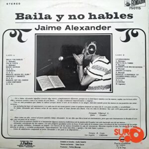 Disco de Vinilo Jaime Alexander - Baila Y No Hables Vinyl Record