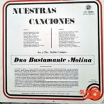Disco de Vinilo Dúo Bustamante Molina - Nuestras Canciones Vinyl Record