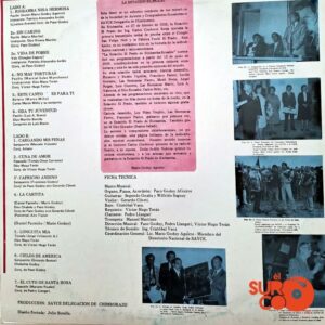 Disco de Vinilo Varios - Música Popular Ecuatoriana Vinyl Record