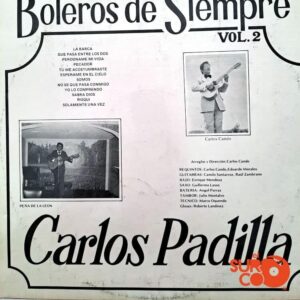Disco de Vinilo Carlos Padilla - Boleros De Siempre Vinyl Record