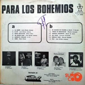 Disco de Vinilo Alci Acosta - Para Los Bohemios Vinyl Record