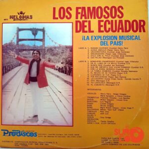 Disco de Vinilo Los Famosos Del Ecuador - La Explosión Musical Del País Vol 2 Vinyl Record