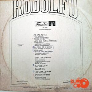 Disco de Vinilo Rodolfo - La Pena De Mi Viejo Vinyl Record