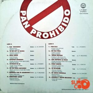 Disco de Vinilo Varios - Pan Prohibido Vinyl Record