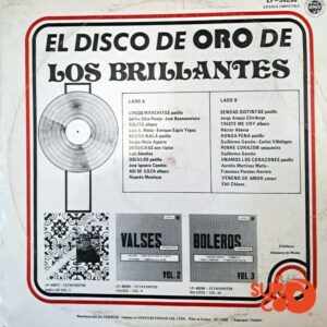 Disco de Vinilo Los Brillantes - Disco De Oro Vinyl Record