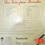 Disco de Vinilo Jaime Gallardo - Dos Voces Para Recordar Vinyl Record