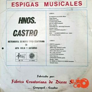 Disco de Vinilo Hermanos Castro - Espigas Musicales Vinyl Record