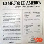 Disco de Vinilo Hermanos Miño Naranjo - Lo Mejor De América Vinyl Record